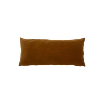 Housse de coussin velours chocolat — photo 1