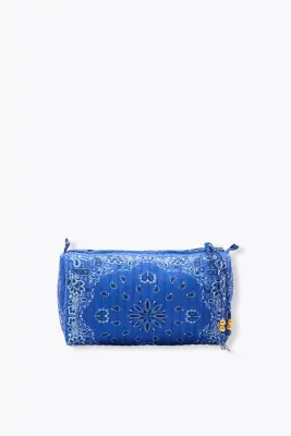Trousse matelassée bandana
