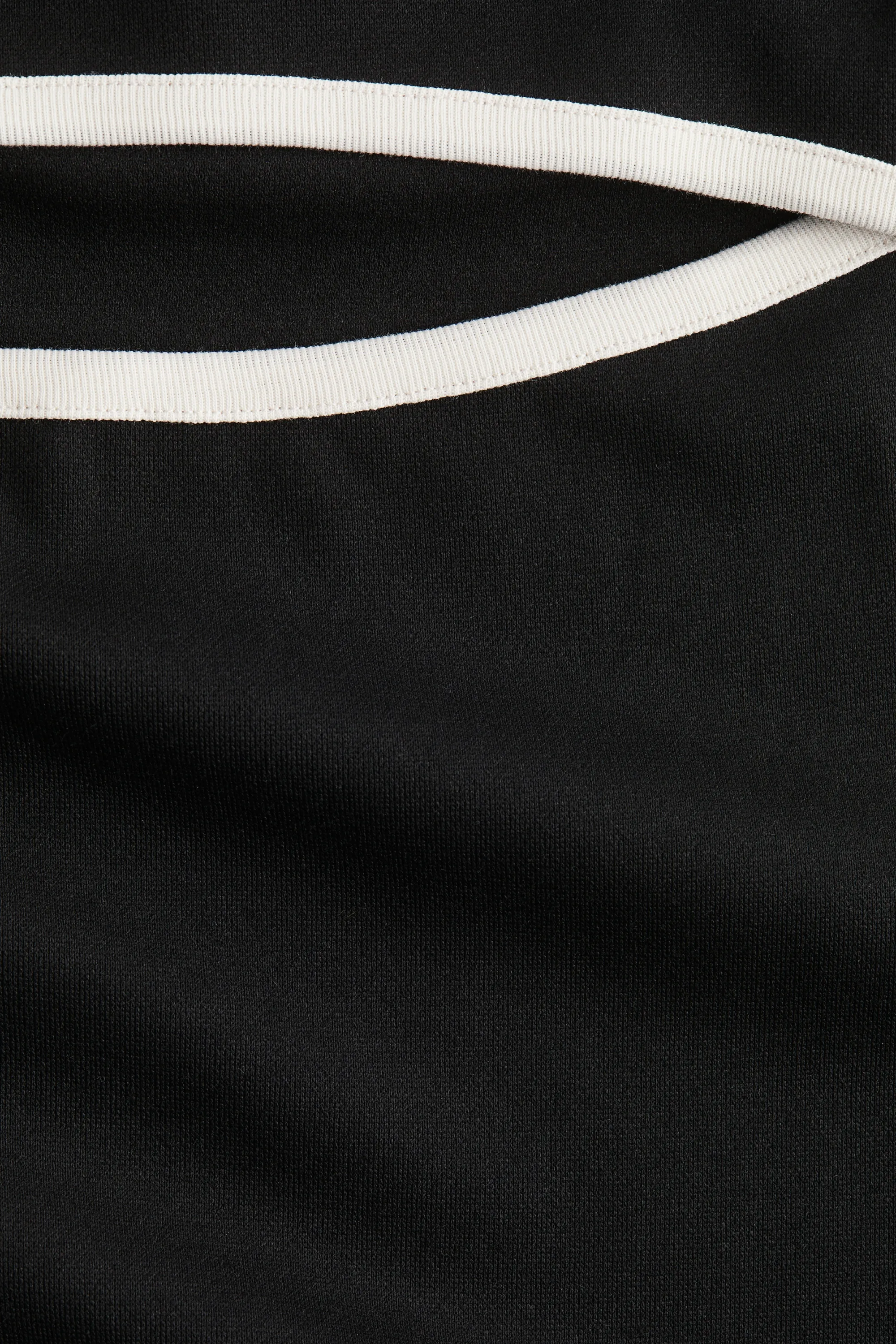 Robe maxi découpée - Noir