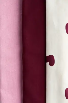 Lot de 3 leggings à l’intérieur brossé - Crème/cœurs — photo 2