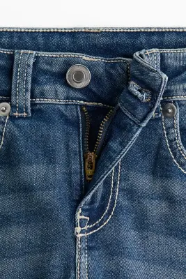 Flared Low Jeans - Bleu denim — photo 5