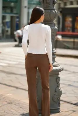 Oliver Wool Cashmere Sweater - Cream — photo 2