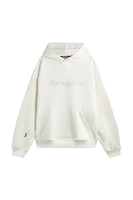 Fakegods Solid Logo Hoodie Cream — photo 1