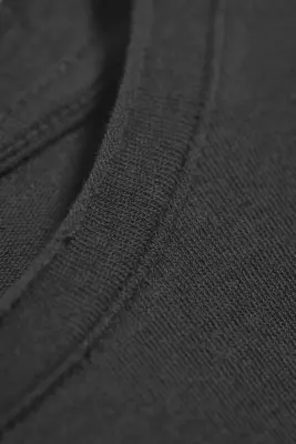 T-shirt ample à manches longues - Gris foncé — photo 3
