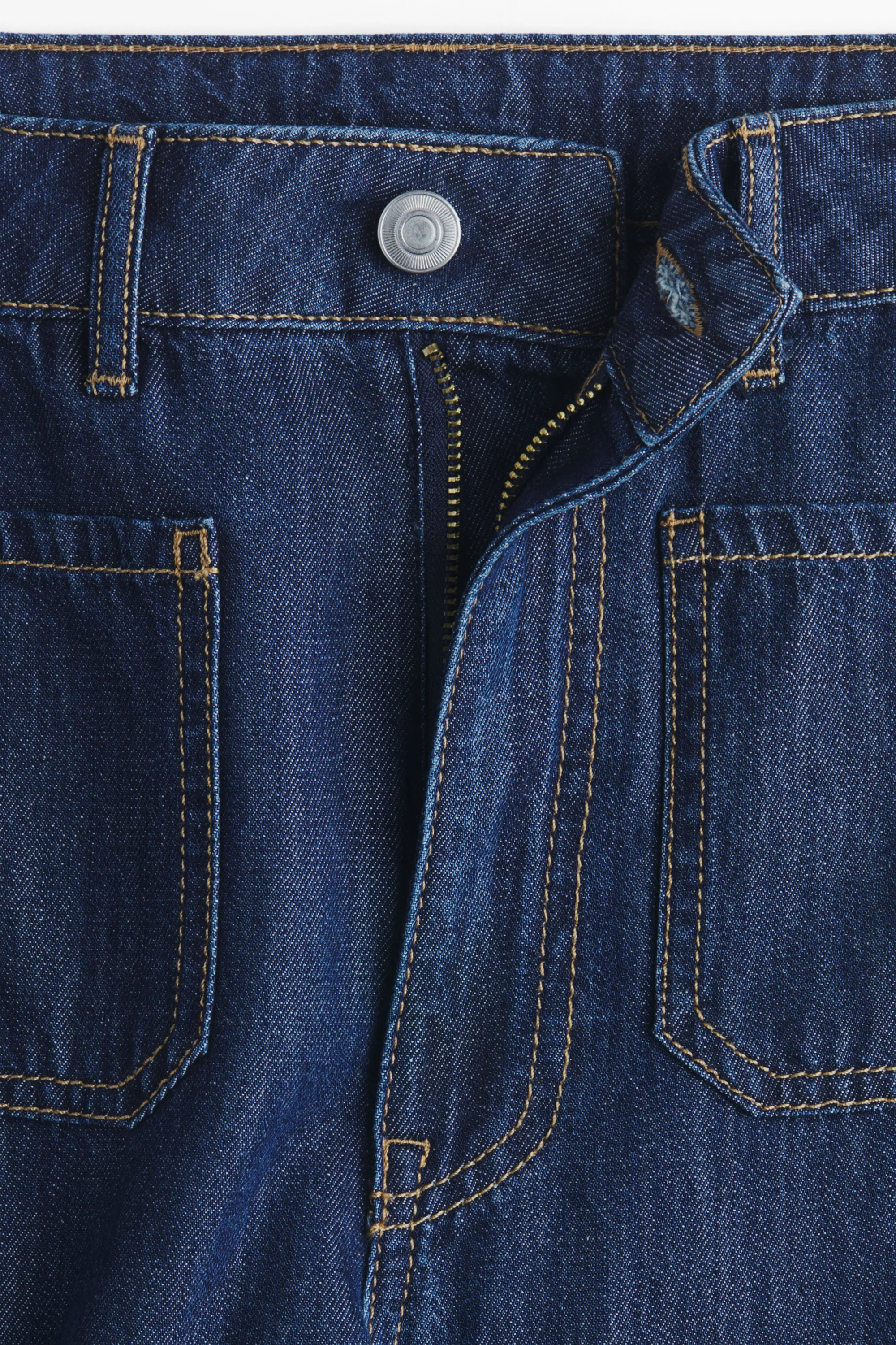 Wide Ultra High Jeans - Bleu denim foncé