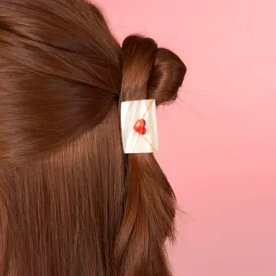 Mini pince à cheveux Lettre d'Amour Coucou Suzette — photo 1