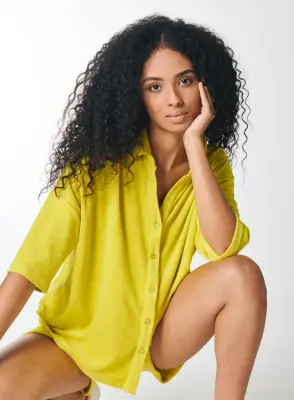 Chemise en coton et modal — photo 3