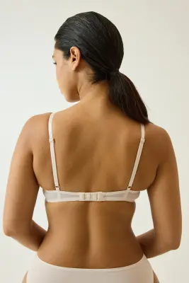Lot de 2 soutiens-gorge super push-up - Beige clair/marron foncé — photo 1