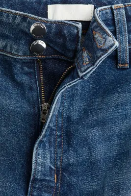 Wide High Jeans - Bleu denim — photo 2