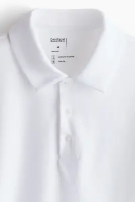 Polo Cooling Regular Fit - Blanc — photo 5