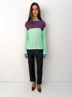 Patched Linen Longsleeve — photo 1