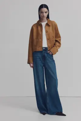 Veste avec col - Beige — photo 1