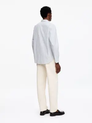 Chemise Oxford classique - Sauge — photo 2