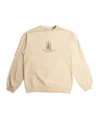 Sak Yant Organic Crew Sweat Ecru — photo 1