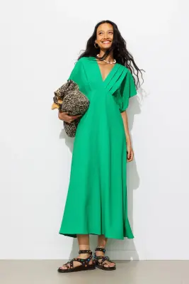 Robe longue et unie Femme — photo 2