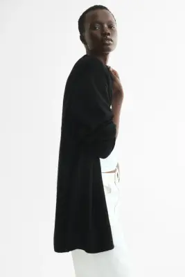 Gilet long - Noir — photo 2