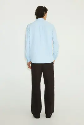 Chemise Four-way Stretch - Bleu clair — photo 3