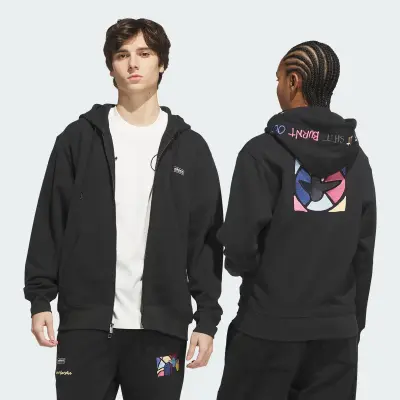 Sweatshirt adidas skateboard Gonz Zip – Black — photo 1