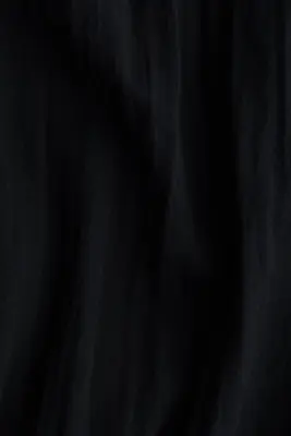 Robe à boutons en crêpe - Noir — photo 2