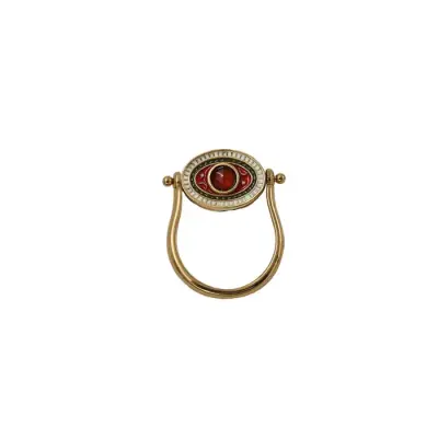 Bague Luna Pivot Grenat — photo 1