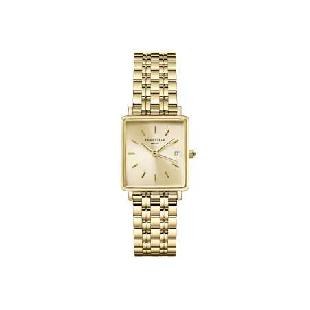 Montre Rosefield Boxy XS Champagne QCGSG-Q048