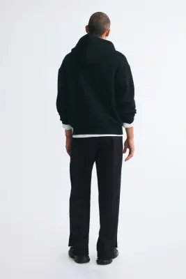 Pantalon jogger Relaxed Fit - Noir — photo 2