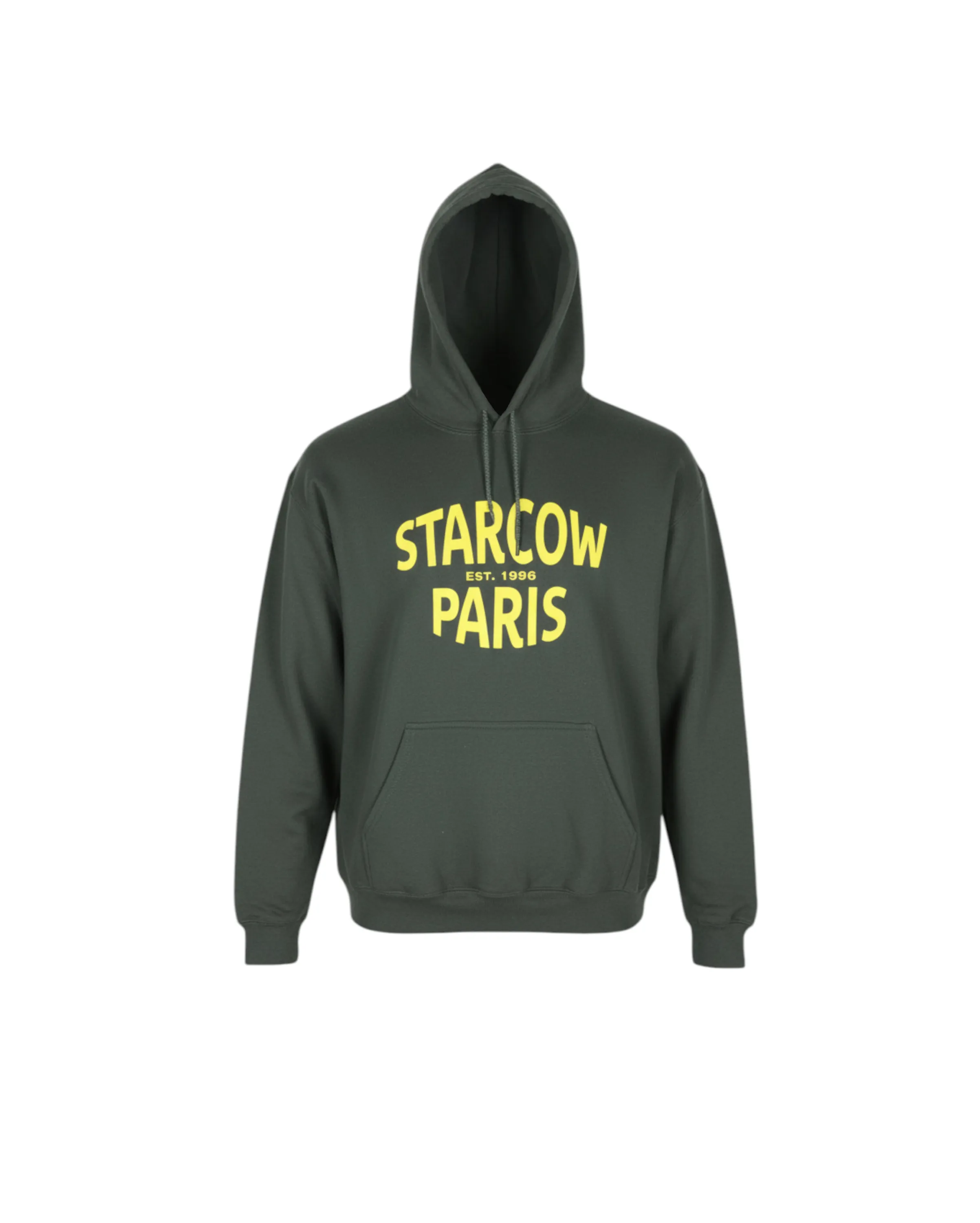 Paris City Hoodie Green