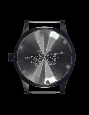 MWC GG-W-113 BLACK PVD  VIETNAM WAR PATTERN WATCH AUTOMATIC — photo 2