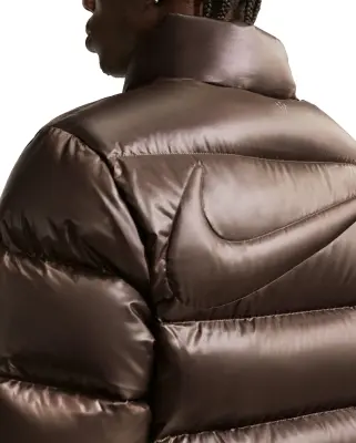 NRG Nocta CS Puffer Jacket Baroque Brown Olive Grey — photo 3