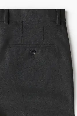 Pantalon chic Slim Fit - Gris foncé — photo 4