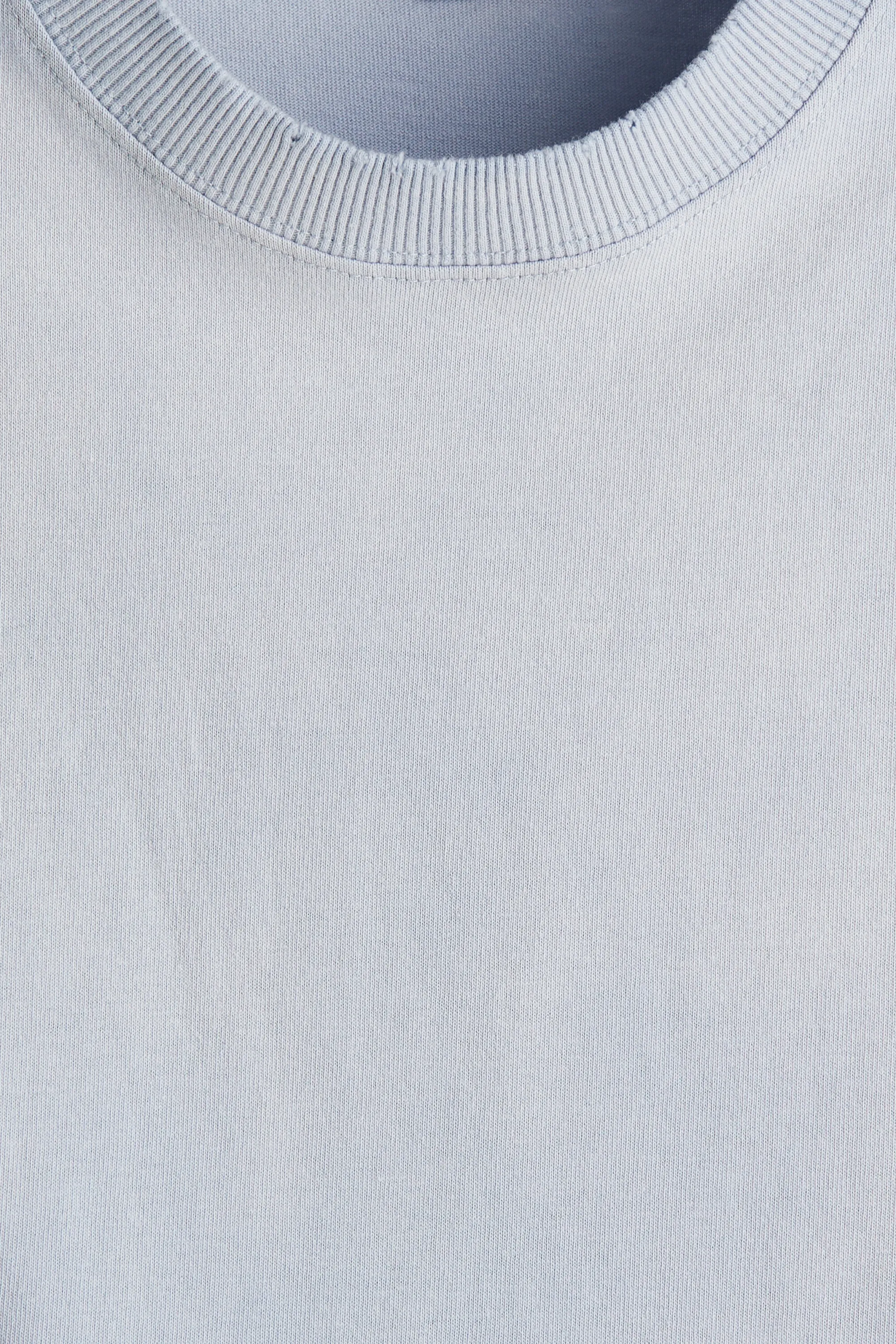 T-shirt imprimé Oversized Fit - Bleu clair/Nothing