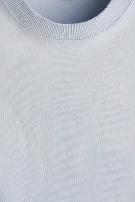 T-shirt imprimé Oversized Fit - Bleu clair/Nothing — photo 1