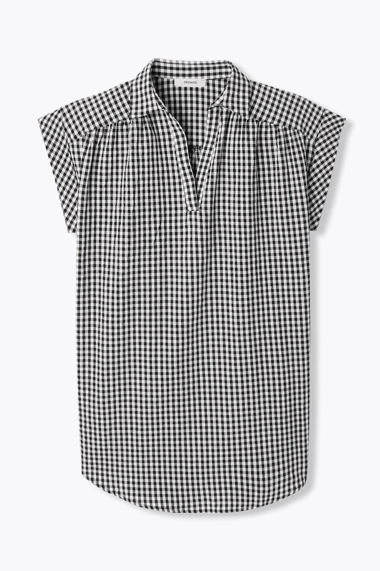 Robe courte à carreaux vichy