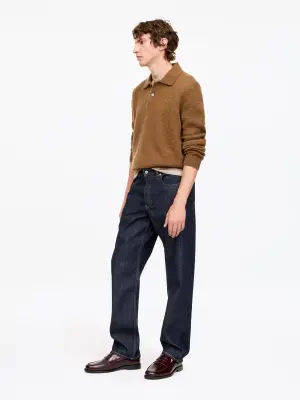 Jean ample OCEAN - Bleu foncé — photo 1