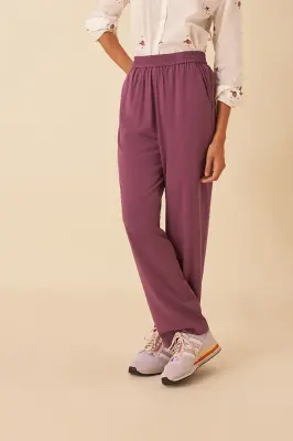pantalon soka violette — photo 3