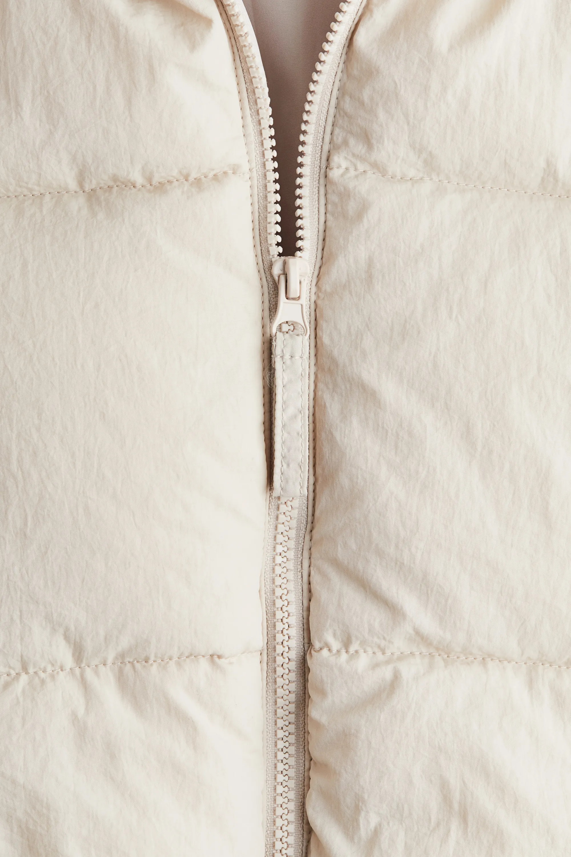 Doudoune courte - Beige clair