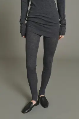 LEGGING JEN GRIS ANTHRACITE — photo 2
