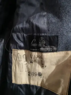 Manteau vintage style uniforme militaire — photo 2