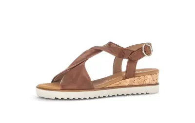 Sandales Gabor 82.751.53 Marron - Cuir Boucle Grande Pointure Femme — photo 2