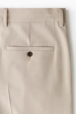 Pantalon chic Loose Fit - Beige — photo 5