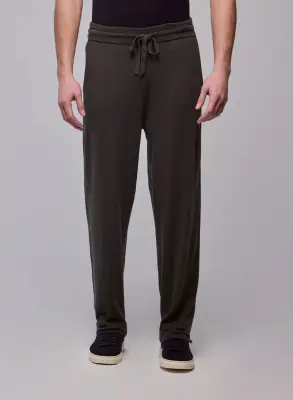 Pantalon Vert en Coton organique / Elasthanne — photo 2