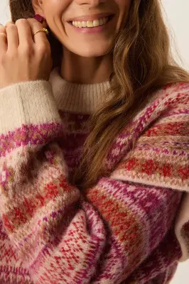 Pull Coco Jacquard Loup — photo 2