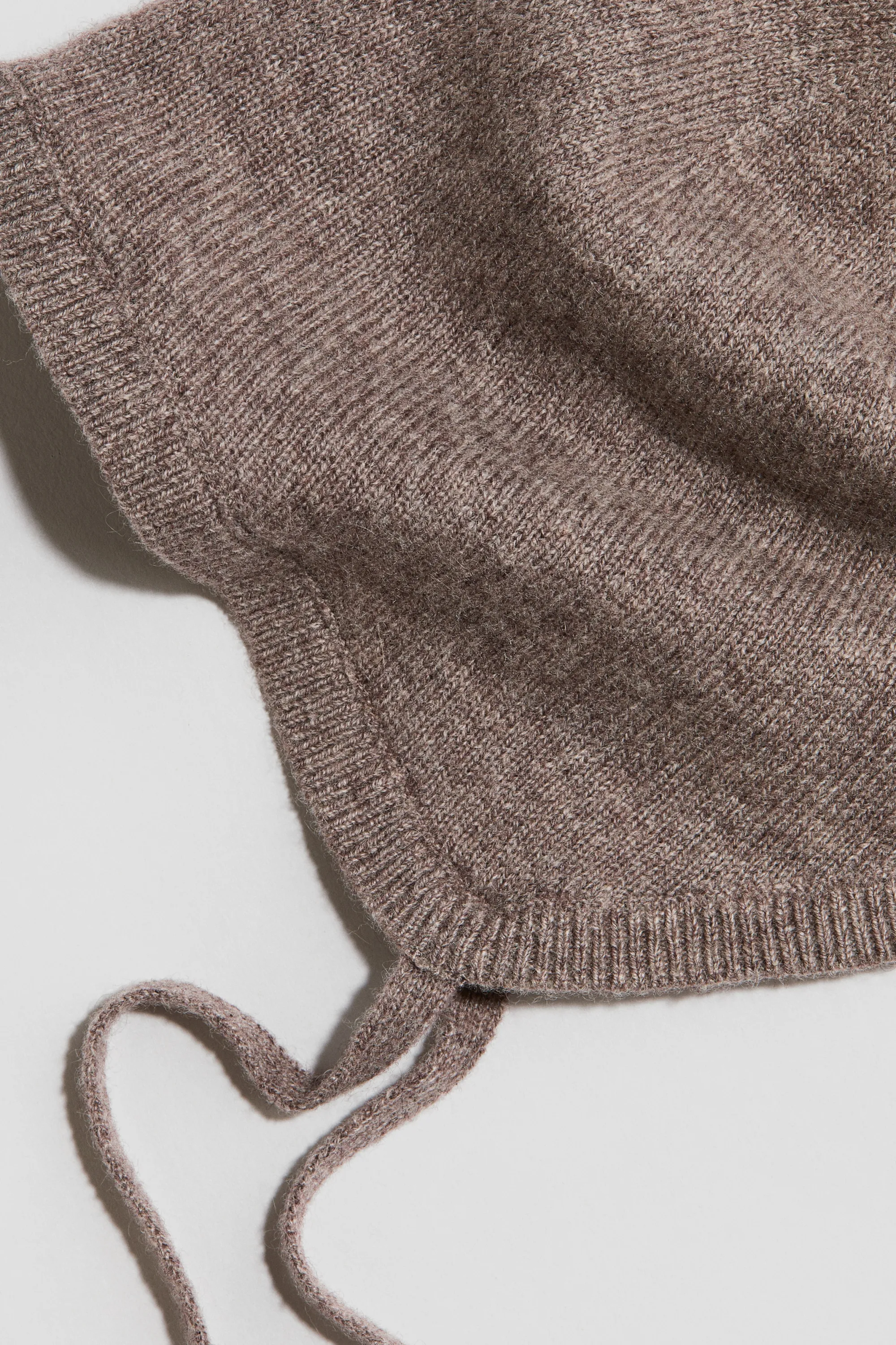 Bonnet béguin en cachemire - Beige