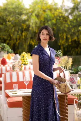 Hortense Polka Dot Dress — photo 5