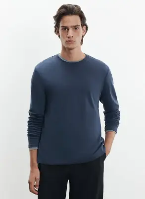 T-shirt en coton supima — photo 2