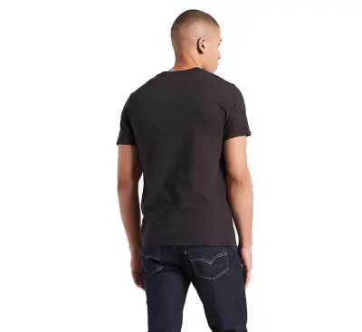 LEVIS TEE SHIRT BIG ORIGINAL HM Noir — photo 3