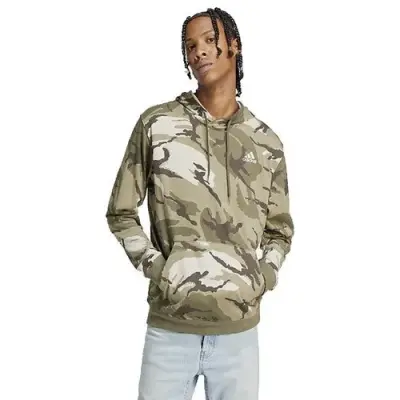 ADIDAS SWEAT CAPUCHE  CAMO Kaki — photo 1