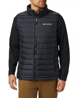 COLUMBIA POWDER LITE DOUDOUNE SANS MANCHES Noir — photo 5