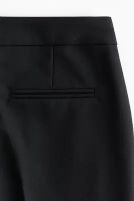 Pantalon avec plis - Noir — photo 3