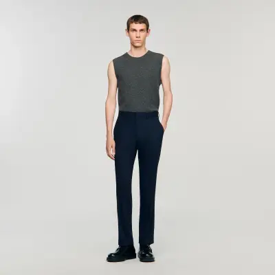 Pantalon de costume en laine